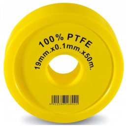 ROLLO TEFLON ANCHO 50 MT x 19 mm x 0'1mm